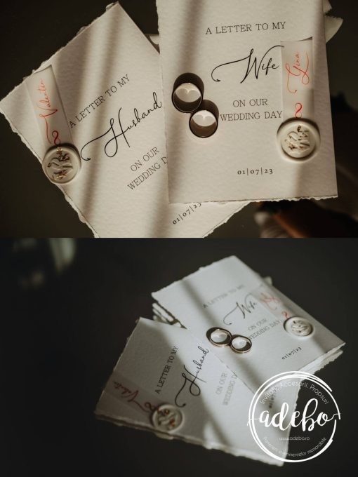 Set juraminte nunta - His & Hers vows 1