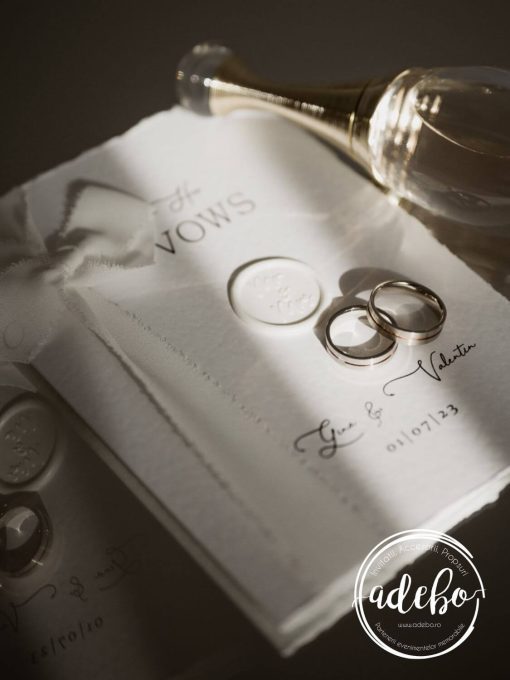 Set juraminte nunta - His & Hers vows 2