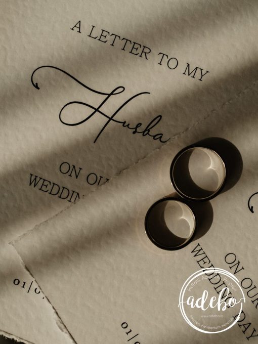 Set juraminte nunta - His & Hers vows 3