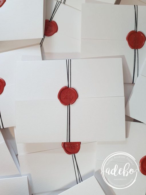 Invitatie nunta Pure White 1