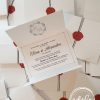 Invitatie nunta Pure White