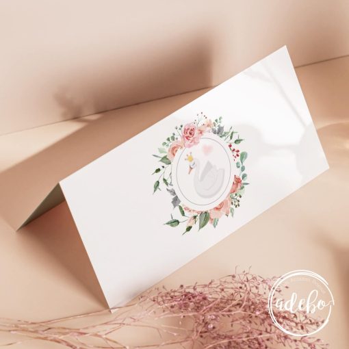 Plic bani botez - Lebada 1