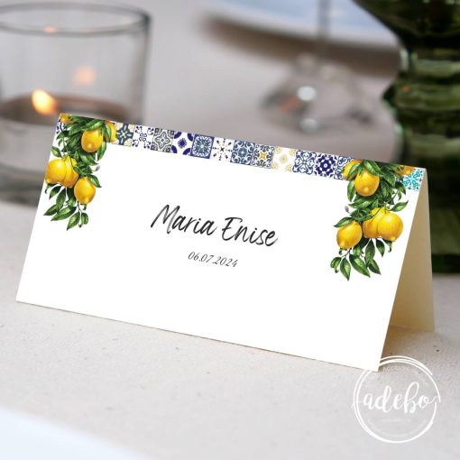 Plic bani botez tematica Italiana 1