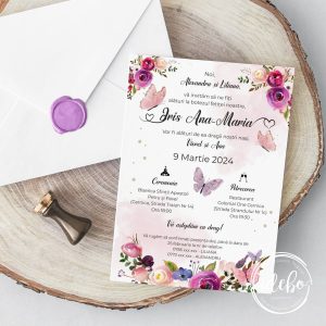 Invitatie botez - Sara