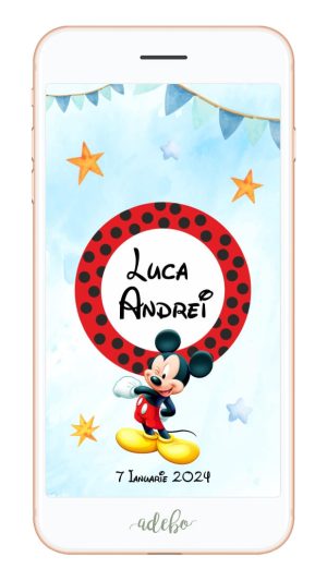 Invitatie digitala video - Taiere de mot