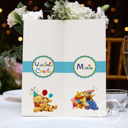 Meniu botez - Winnie the pooh 1