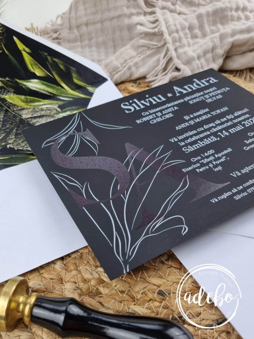 Invitatie de nunta Mister 1