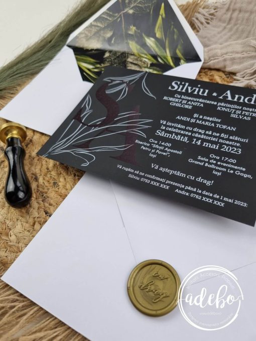 Invitatie de nunta Mister 2