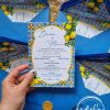 Invitatie nunta stil Italian