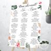 Lista invitati Exotic Monstera