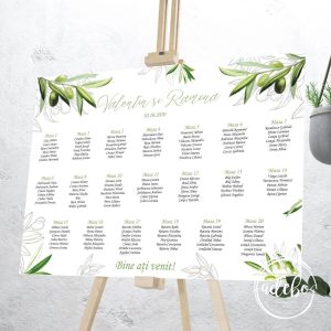 Lista invitati cu maslini