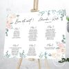 Lista invitati flori pastelate