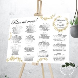 Lista invitati monograma