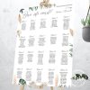 Lista invitati pampas monstera