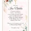 Invitatie digitala - Balerina
