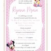 Invitatie digitala - Minnie Mouse