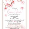 Invitatie electronica - Flori de cires