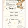 Invitatie electronica - Ursulet si baloane crem si verzi
