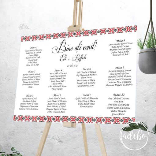 Lista invitati - Motive traditionale romanesti