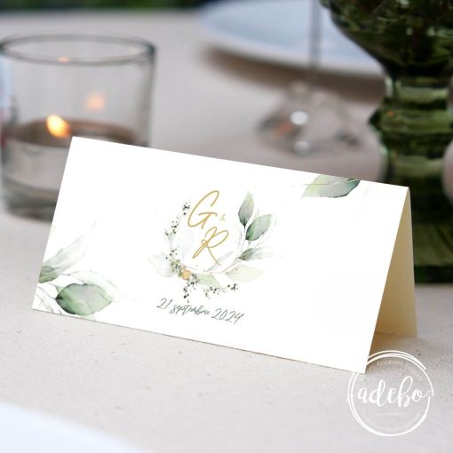 Plic dar greenery gold