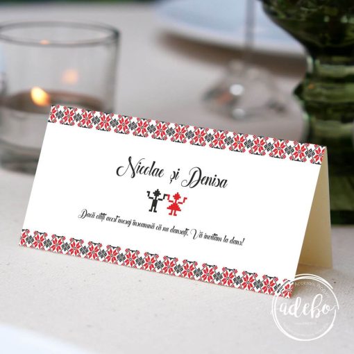 Plic dar motive traditionale romanesti