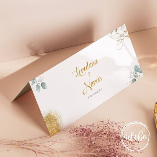 Plic bani eucalipt - gold